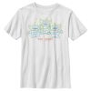 Boy’s Toy Story Line Art Squeeze Aliens T-Shirt