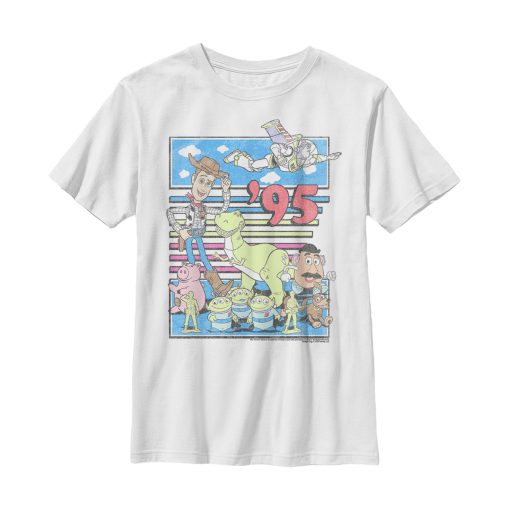 Boy’s Toy Story Retro Best Friend Toys T-Shirt