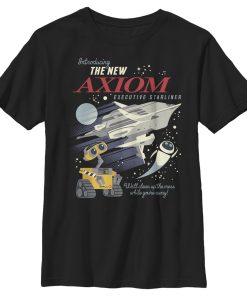 Boy’s Wall-E New Axiom Poster T-Shirt