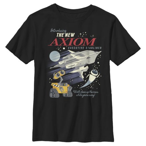 Boy’s Wall-E New Axiom Poster T-Shirt