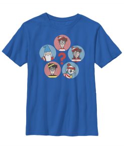 Boy’s Where’s Waldo Character Circle T-Shirt