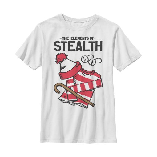 Boy’s Where’s Waldo Elements of Stealth T-Shirt