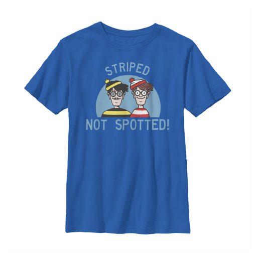 Boy’s Where’s Waldo Striped Not Spotted T-Shirt