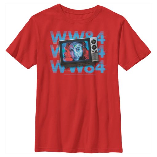 Boy’s Wonder Woman 1984 Caught on TV T-Shirt