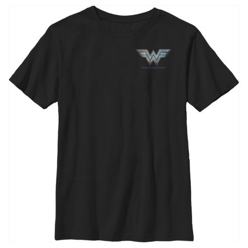 Boy’s Wonder Woman 1984 Chest Logo T-Shirt