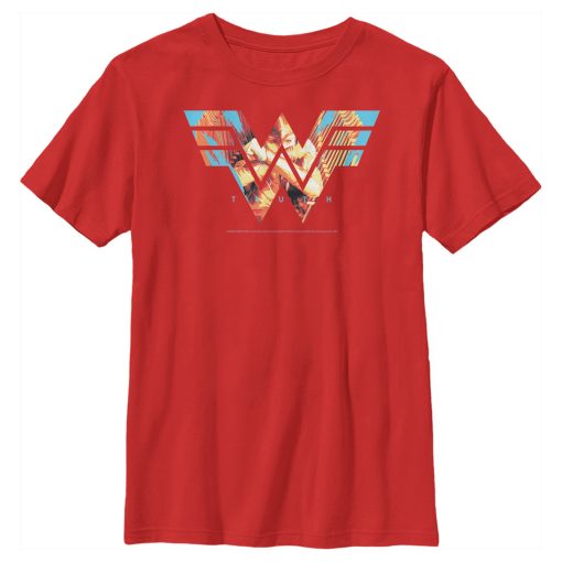 Boy’s Wonder Woman 1984 Eagle Truth Logo T-Shirt