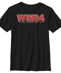 Boy’s Wonder Woman 1984 WW84 Logo T-Shirt