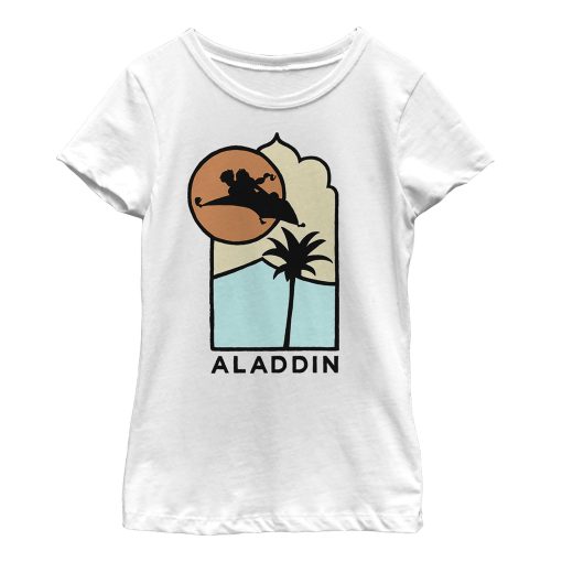 Girl’s Aladdin Block Carpet Ride T-Shirt