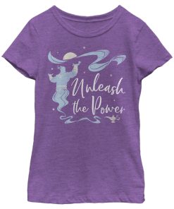Girl’s Aladdin Genie Unleash the Power T-Shirt