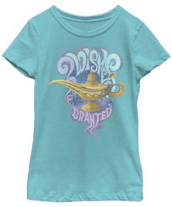 Girl’s Aladdin Wishes Granted Lamp T-Shirt