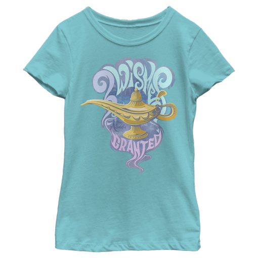 Girl’s Aladdin Wishes Granted Lamp T-Shirt