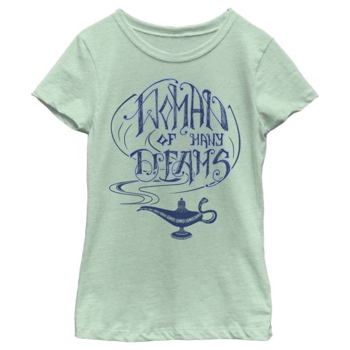 Girl’s Aladdin Woman of Many Dreams Lamp T-Shirt