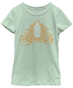 Girl’s Cinderella Magical Pumpkin Carriage T-Shirt