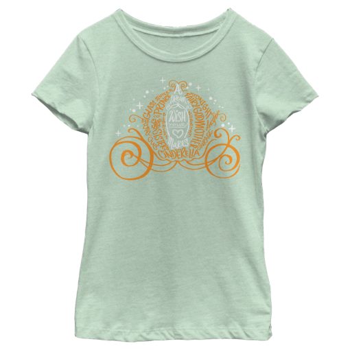 Girl’s Cinderella Magical Pumpkin Carriage T-Shirt