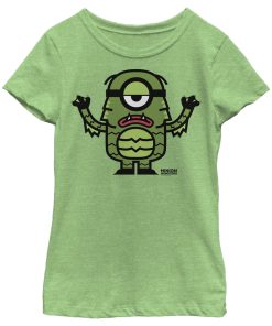 Girl’s Despicable Me Minions Creature From The Lagoon T-Shirt