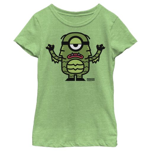 Girl’s Despicable Me Minions Creature From The Lagoon T-Shirt