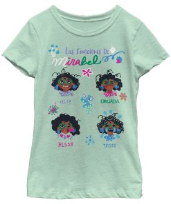 Girl’s Encanto Las Emociones De Mirabel T-Shirt