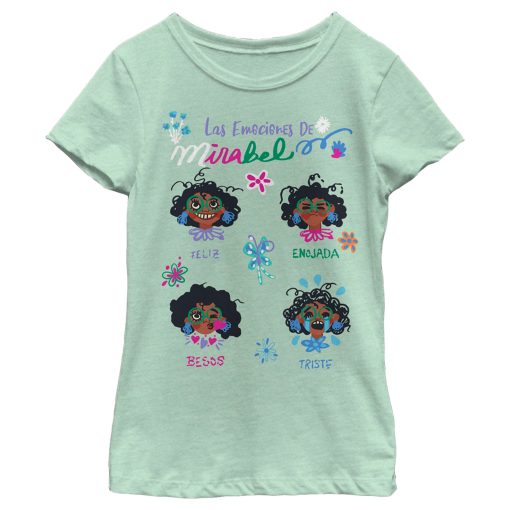 Girl’s Encanto Las Emociones De Mirabel T-Shirt