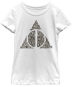 Girl’s Harry Potter Deathly Hallows Secret T-Shirt