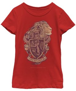 Girl’s Harry Potter Gryffindor Coat of Arms T-Shirt