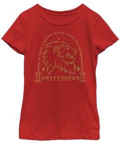 Girl’s Harry Potter Gryffindor House Emblem T-Shirt