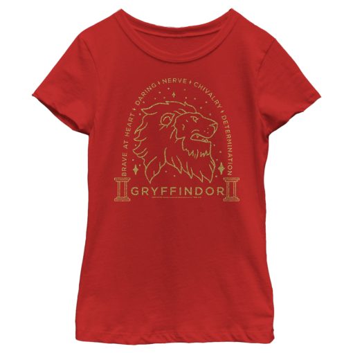 Girl’s Harry Potter Gryffindor House Emblem T-Shirt