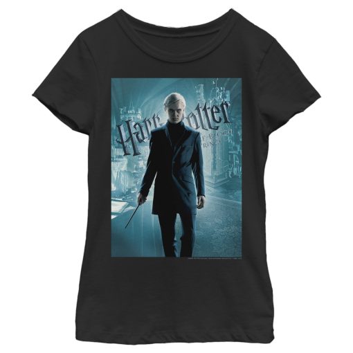 Girl’s Harry Potter Half-Blood Prince Draco Poster T-Shirt