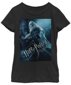 Girl’s Harry Potter Half-Blood Prince Dumbledore Poster T-Shirt