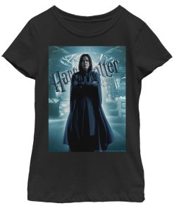Girl’s Harry Potter Half-Blood Prince Snape Poster T-Shirt