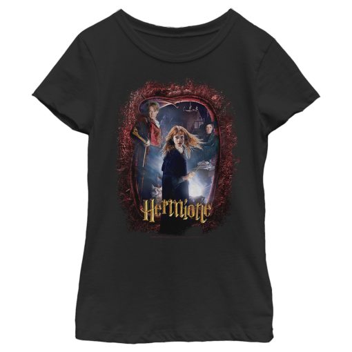 Girl’s Harry Potter Hermione Secrets Frame T-Shirt