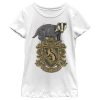 Girl’s Harry Potter Hufflepuff Crest T-Shirt