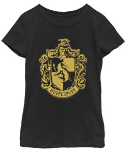 Girl’s Harry Potter Hufflepuff House Crest T-Shirt