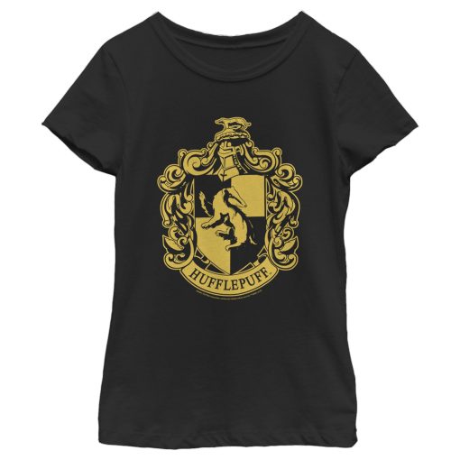 Girl’s Harry Potter Hufflepuff House Crest T-Shirt