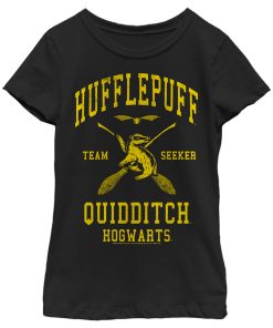 Girl’s Harry Potter Hufflepuff Quidditch Seeker T-Shirt