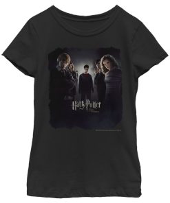 Girl’s Harry Potter Order Of The Phoenix Group Shot Poster T-Shirt