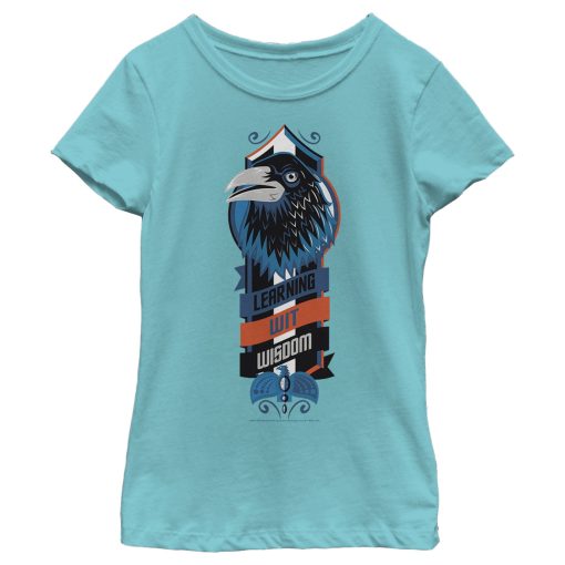 Girl’s Harry Potter Ravenclaw Bird Emblem T-Shirt