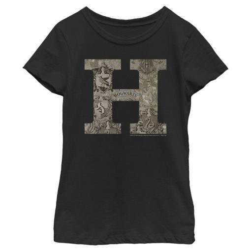 Girl’s Harry Potter Vintage Hogwarts Letter T-Shirt