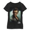 Girl’s Jurassic Park Dr. Malcolm Hero Portrait T-Shirt