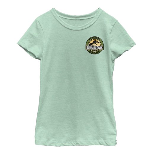 Girl’s Jurassic Park Park Staff Patch T-Shirt