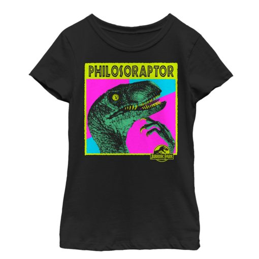 Girl’s Jurassic Park Philosoraptor T-Shirt