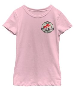 Girl’s Jurassic Park Ranger Logo Badge T-Shirt