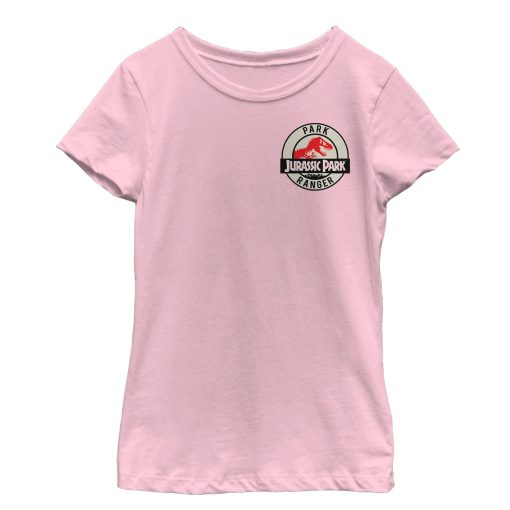 Girl’s Jurassic Park Ranger Logo Badge T-Shirt