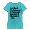 Girl’s Jurassic Park Triceratops and Dilophosaurus T-Shirt