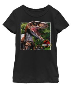 Girl’s Jurassic Park Velociraptor Is Hunting You From The Jungle T-Shirt