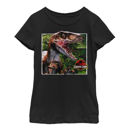 Girl’s Jurassic Park Velociraptor Is Hunting You From The Jungle T-Shirt