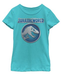 Girl’s Jurassic World Circle Logo T-Shirt