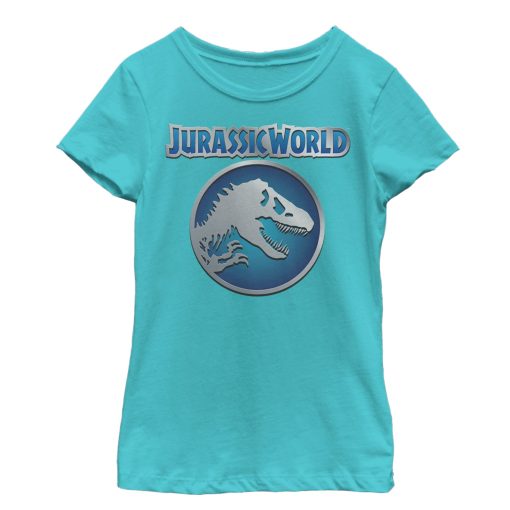 Girl’s Jurassic World Circle Logo T-Shirt