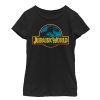 Girl’s Jurassic World Color Outline Logo T-Shirt