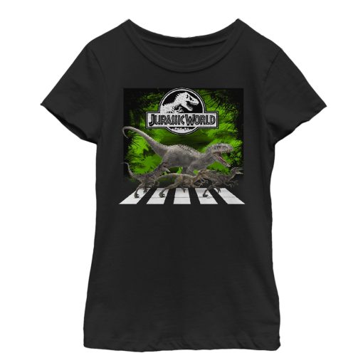 Girl’s Jurassic World Dinosaur Crosswalk T-Shirt