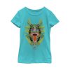 Girl’s Jurassic World Dinosaur Jungle Grin T-Shirt